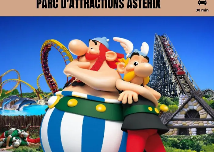 Le Cocon Forestier - Proche Aeroport Beauvais, Chantilly, Foret De Hez-Froidmont, Parking Public Gratuit, Wifi & Netflix