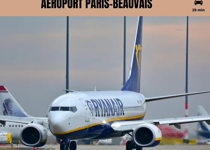 Le Cocon Forestier - Proche Aeroport Beauvais, Chantilly, Foret De Hez-Froidmont, Parking Public Gratuit, Wifi & Netflix