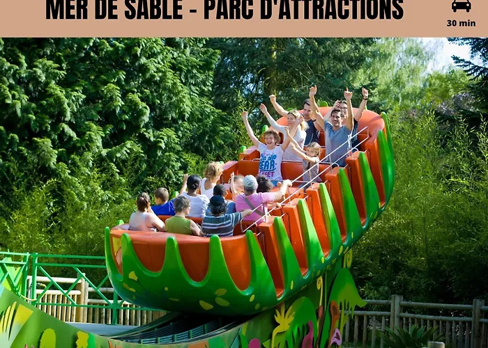 Le Cocon Forestier - Proche Aeroport Beauvais, Chantilly, Foret De Hez-Froidmont, Parking Public Gratuit, Wifi & Netflix