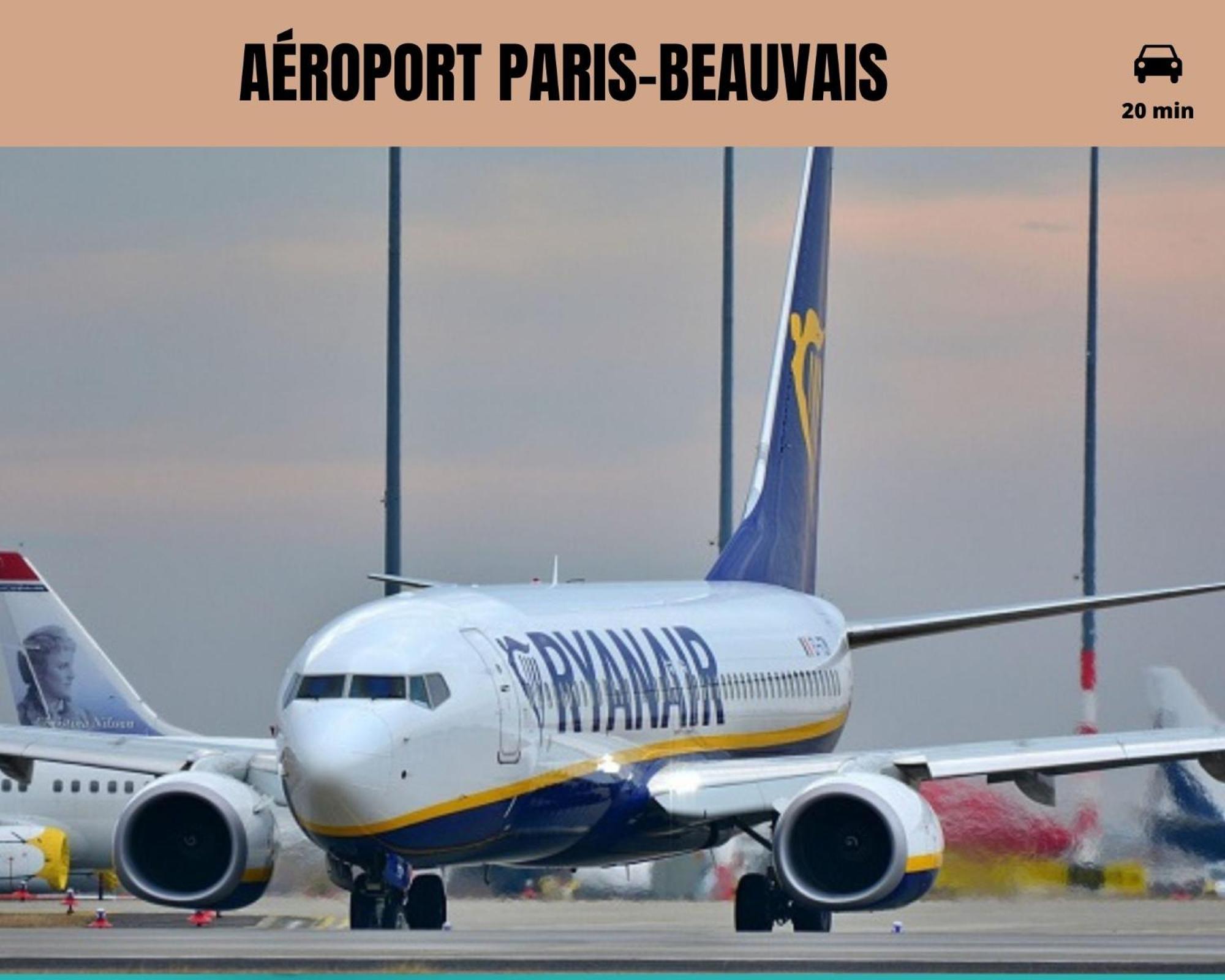 Le Cocon Forestier - Proche Aeroport Beauvais, Chantilly, Foret De Hez-froidmont, Parking Public Gratuit, Wifi & Netflix Apartment